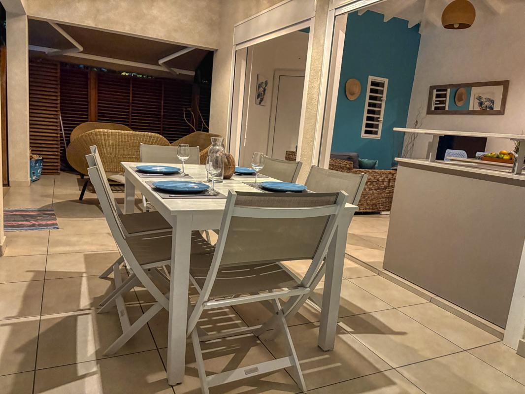 38.Location villa piscine Saint François Guadeloupe_De Nuit